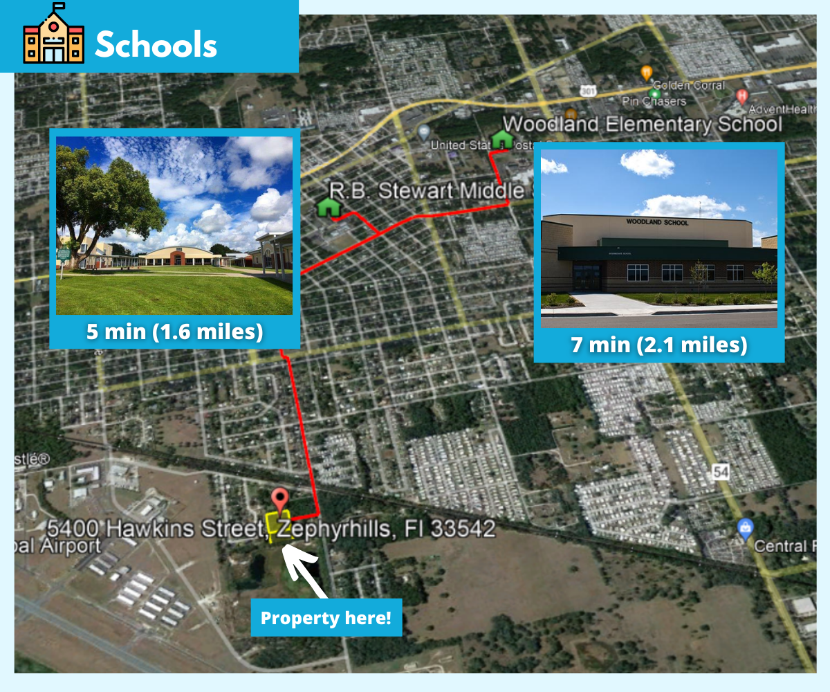 1.98 Acres in Zephyrhills, FL Allows Camping, RVs, Mobile & Tiny