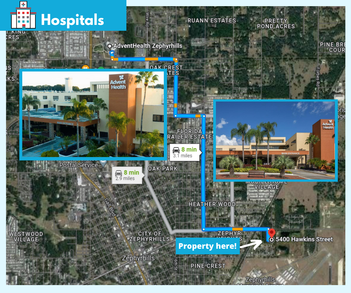 1.98 Acres in Zephyrhills, FL Allows Camping, RVs, Mobile & Tiny