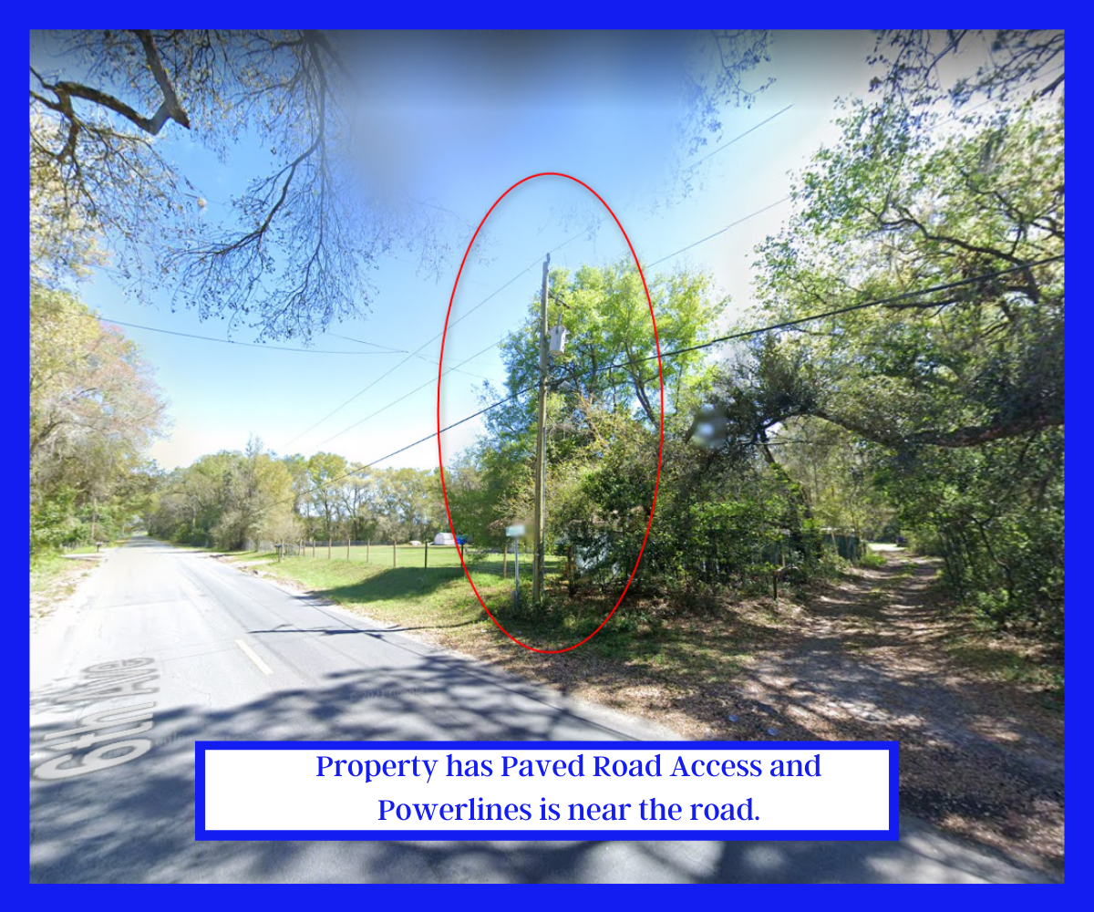 1.98 Acres in Zephyrhills, FL Allows Camping, RVs, Mobile & Tiny Homes 285.27' x 309.53' Lot