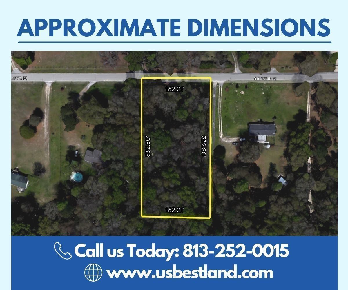 35 OFF! 1.52 Acres Vacant Agricultural & Residential Lot In Ocala, FL